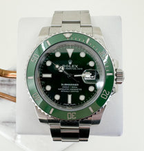 Load image into Gallery viewer, Rolex Submariner Date &quot;Hulk&quot; Stainless Steel Green Dial &amp; Ceramic Bezel Oyster Bracelet 116610LV - Luxury Time NYC