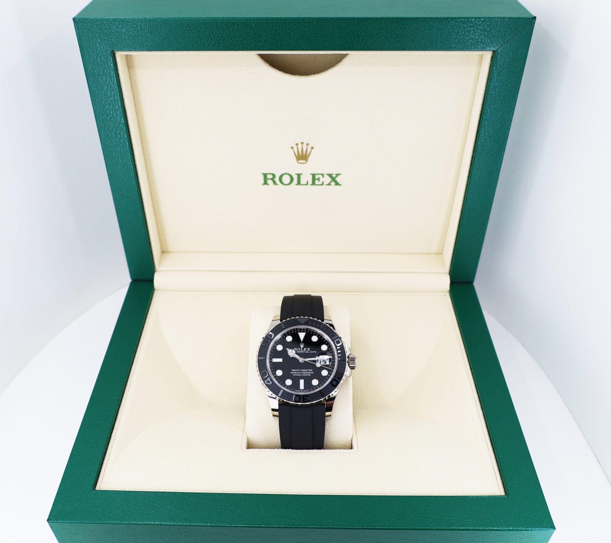 Rolex Yacht-Master 42 Automatic Chronometer Black Dial Men's Watch
