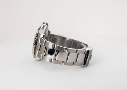 Rolex Yacht-Master 40 Stainless Steel Dark Rhodium Dial Platinum Bezel Oyster Bracelet 116622 - Luxury Time NYC