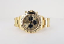 Load image into Gallery viewer, Rolex Yellow Gold Cosmograph Daytona 40 Watch - Champagne And Index Dial - 116508 chbki - Luxury Time NYC