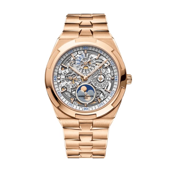 Vacheron Constantin Overseas Perpetual Calendar Ultra-Thin Skeleton Ref. # 4300V/120R-B547 - Luxury Time NYC