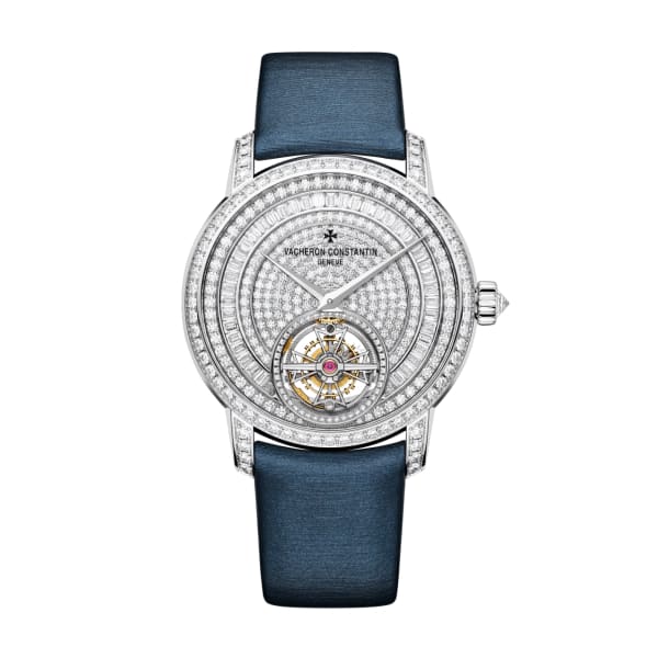 Vacheron Constantin Traditionnelle Tourbillon Jewellery Ref. # 6025T/000G-B635 - Luxury Time NYC